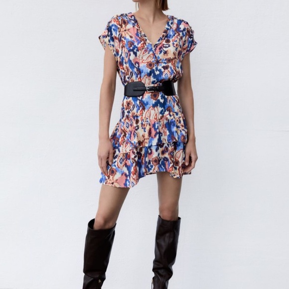 ZARA print dress (100% viscose) - coming soon - Picture 8 of 10